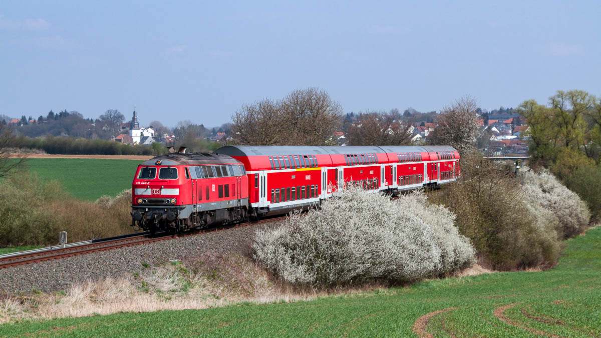 DB 218 442 Schöneck-Büdesheim