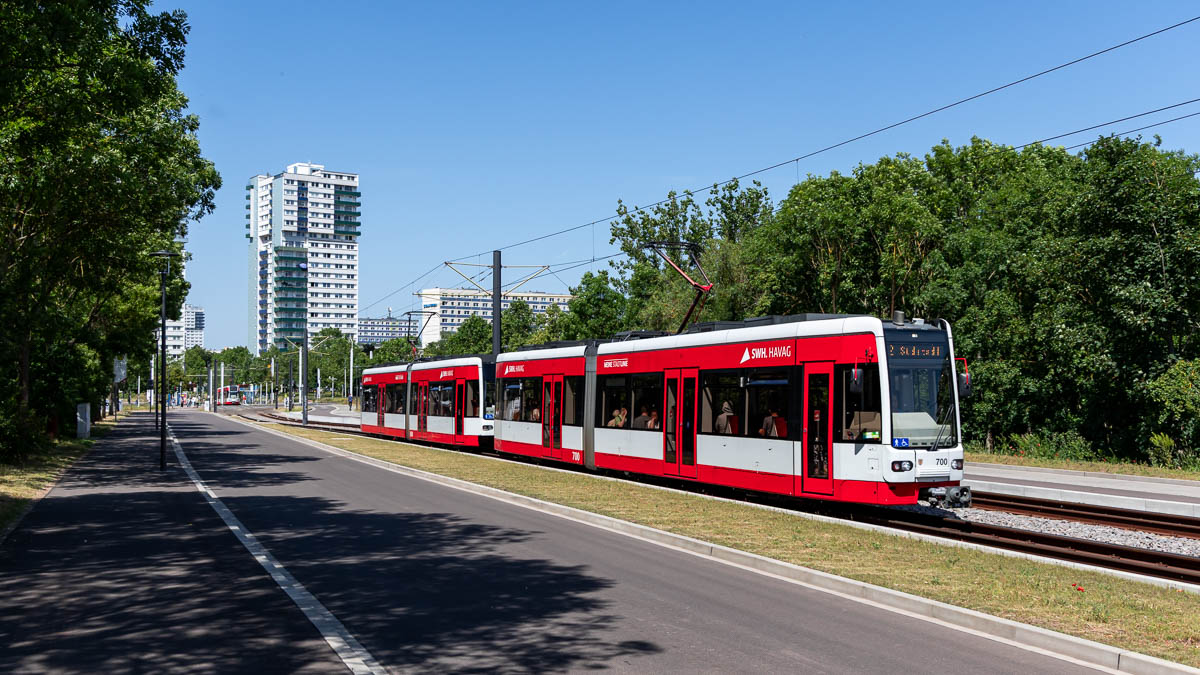 HAVAG 700 (Typ MGT-K) Mansfelder Straße, Halle(Saale)