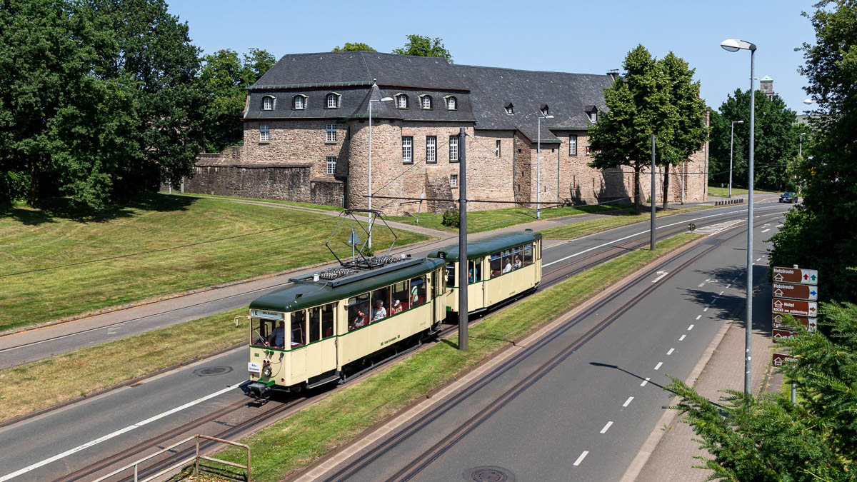EVAG 888 (Typ T2) Schloss Broich, Mülheim a.d.R.