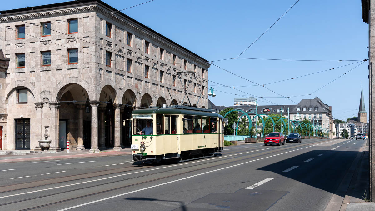 EVAG 888 (Typ T2) Schlossbrücke, Mülheim a.d.R.