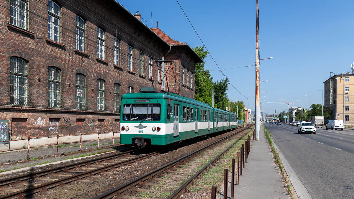 HEV 862 (Typ MX) Közvágóhíd, Budapest