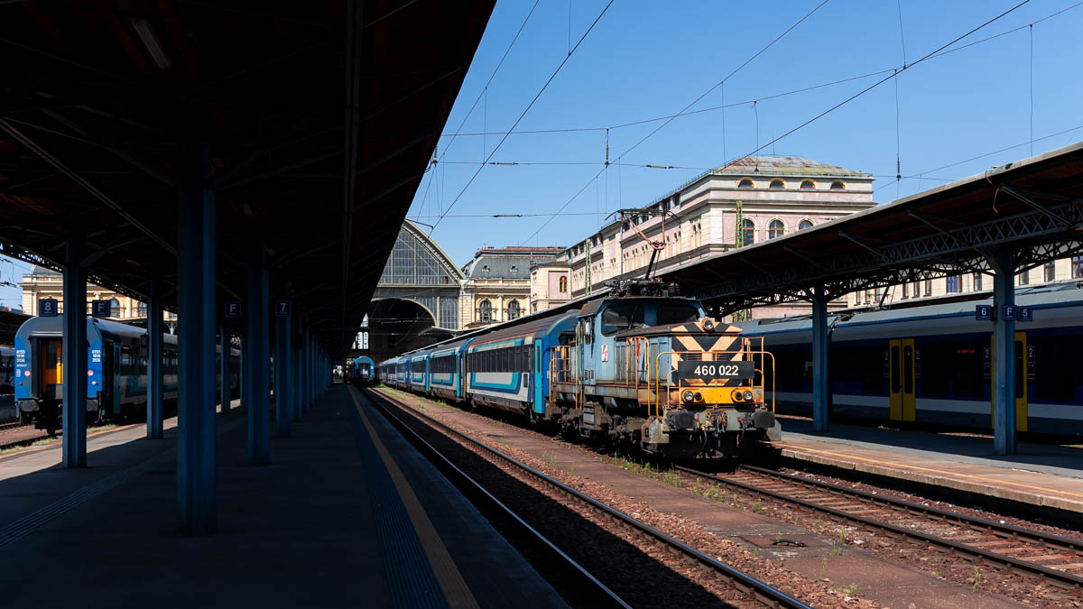 MÁV 460 022 Budapest-Keleti