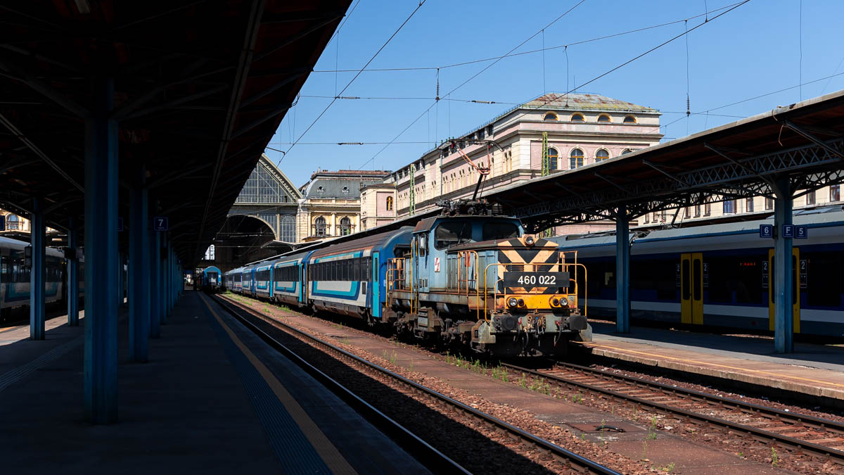 MÁV 460 022 Budapest-Keleti