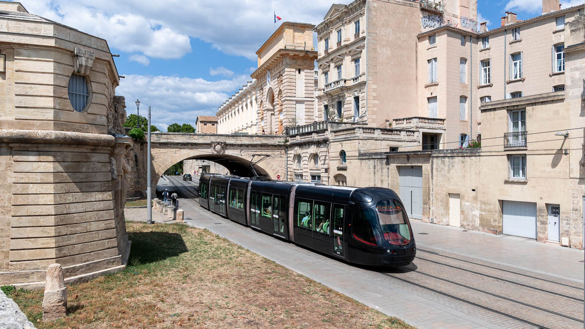 TaM 2046 (Typ Citadis) Arc de Triomphe, Montpellier