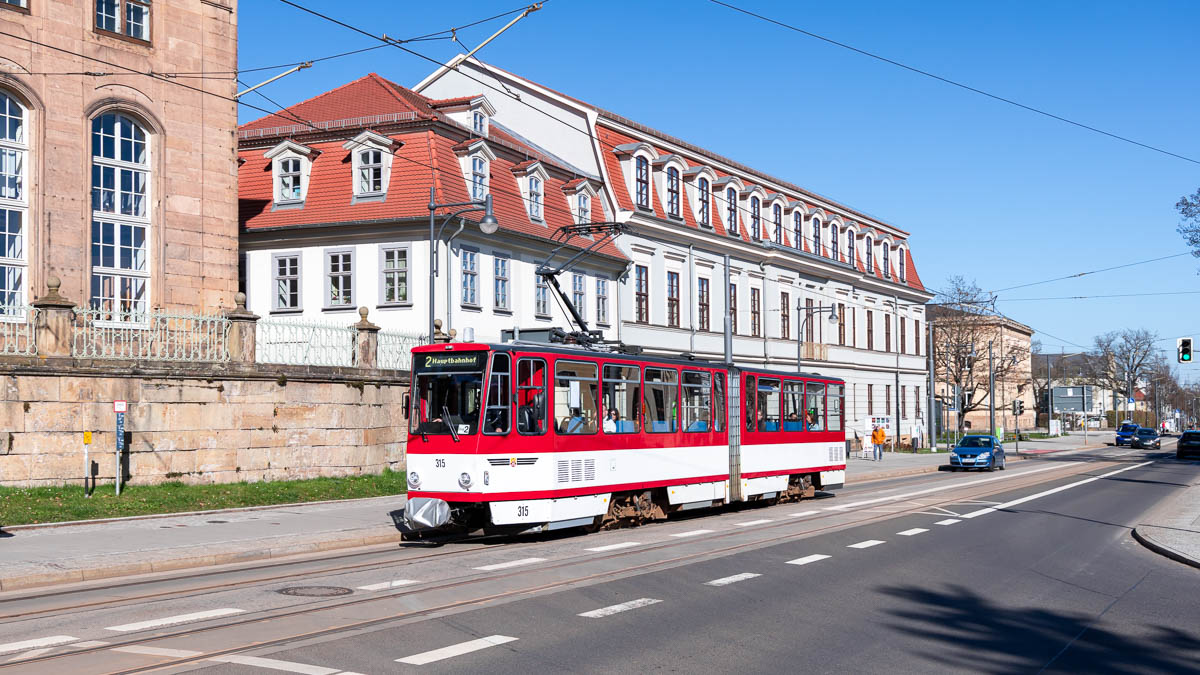 TWSB 315 (Typ KT4DC) Stadtbibliothek, Gotha