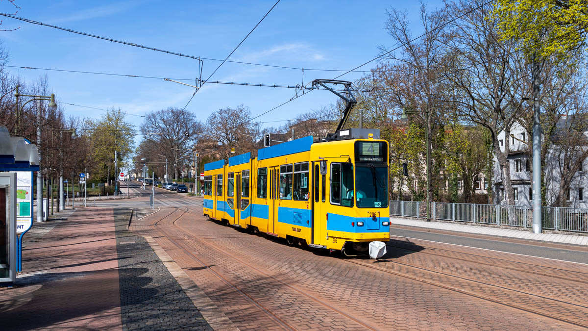 TWSB 206 (Be 4/8) Hauptbahnhof, Gotha